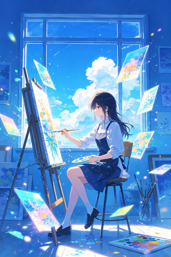 pixiv官网作品截图